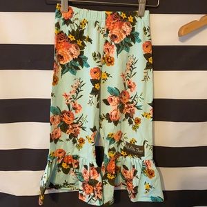 Matilda Jane girls size 4 floral Big Ruffles